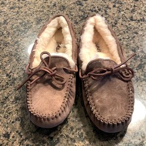 UGG Brown slippers size 5